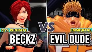 KOF XV ▰ Beckz (O.Yashiro/Vanessa/Ryo) vs Evil Dude (Ramón/Dinosaur/Ryo)