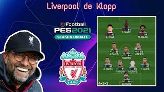 [PES 2021] Quick Tactic: Jurgen Klopp's Liverpool (translation in description)