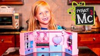 Assistant Unboxing the Project  Ultimate MC2 Super Spy Kit and Play Set