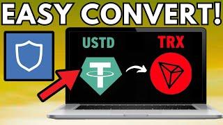How to Convert USDT to TRX on Trust Wallet