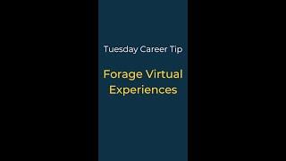 Quick Career Tip — Forage Virtual Experiences