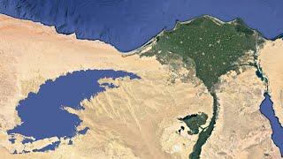 Egypt's Desert Miracle plan for a Qattara Canal to Green its Desert in becoming World's Exporter