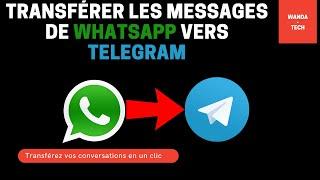 Transférer des conversations de WhatsApp à Telegram