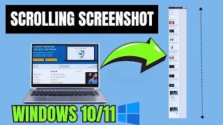 How to Take a Scrolling Screenshot in Windows 10/Windows 11 | Full page Screenshots