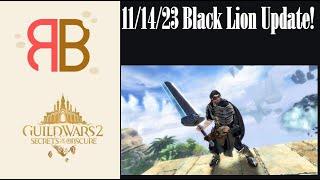 GW2 | November 14th Black Lion Update!