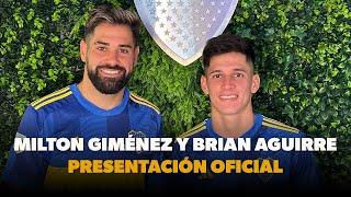  EN VIVO: PRESENTACIÓN OFICIAL DE MILTON GIMÉNEZ Y BRIAN AGUIRRE