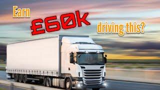 How much is a HGV Driver Salary. Trucking UK.