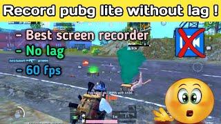 How to record pubg lite gameplay || best screen recorder for pubg || Evil Sachin yt
