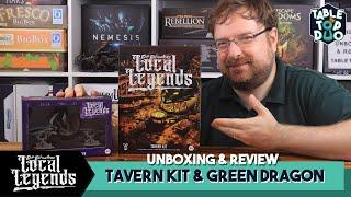 Local Legends Tavern Kit & Green Dragon Review & Unboxing