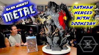 GIANT BATMAN STATUE!? Doomsday MERGED w/ Bruce Wayne: Prime 1 Studio Dark Nights Metal: DEVASTATOR