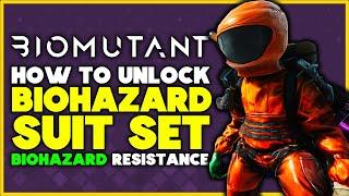 Biomutant - How to Unlock ANTI-BIOHAZARD Suit // MAX BIOHAZARD RESISTANCE
