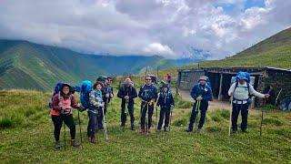 Khevsureti-- Atsunta Pass-- Tusheti.     აწუნთა  2024