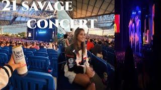 21 savage concert(grwm,shopping)