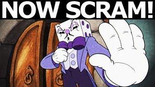 Cuphead - King Dice Won't Let Cuphead To Pass (All Dialogues)