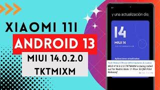 Xiaomi 11i MIUI 14 Stable Update Released  | Xiaomi 11i MIUI 14.0.2.0 Android 13 Update 