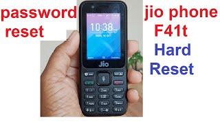 Jio phone f41t hard reset ॥ Jio phone f41t password unlock ॥ jio phone f41t hard reset black