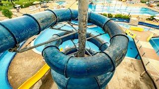 Fast HELIX Water Slide at Terme Ptuj | Blue Body Slide