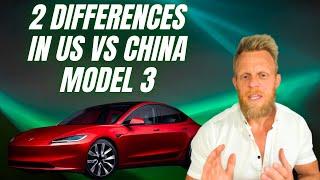 The difference between US VS China made Tesla Model 3 Performance