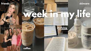 week in my life - studying, friends, summer wardrobe...