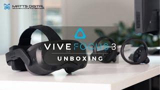 HTC VIVE Focus 3 Unboxing by Matts Digital