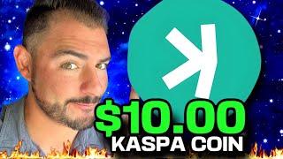 Kaspa Crypto News BREAKING! (Kaspa Coin Price Prediction) Can $KAS Reach $10.00?