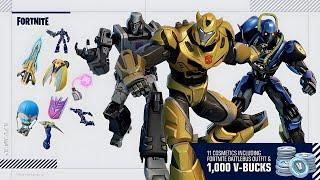 wie MAN ALLE TRANSFORMERS SKINS BEKOMMT in Fortnite