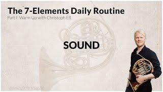 French Horn Basics and daily warm-ups (warm up) part 07 by Christoph Ess Sound