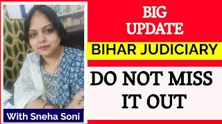 BIG UPDATE I Bihar Judiciary 2023 I Bihar PCS J I Bihar Civil Judge I Bihar Judiciary 2024