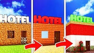 JAK SE MĚNIL SUPER HOTEL V MINECRAFTU | BRUTÁLNÍ TROLLING!!