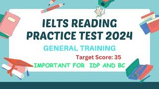 ielts reading practice test with answers | january 2024