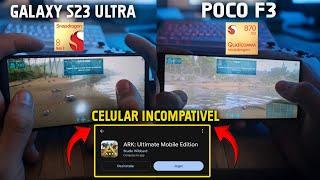 SAIU ARK: ULTIMATE MOBILE EDITION PARA CELULAR INCOMPATÍVEL GAMEPLAY POCO F3 E S23 ULTRA