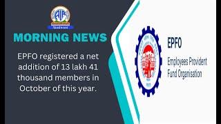 #EPFO registered a net addition of 13 lakh 41 thousand members in October of this year.