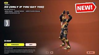 Fortnite NEW XO (Only if you say yes) Emote (Icon Series) in Fortnite Item Shop - ENHYPEN x FORTNITE