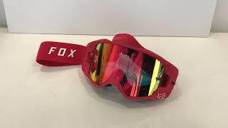 FOX VUE Goggles lens change to Total Vision System
