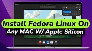 How To Install FEDORA Linux On M1 Or M2 Mac Using VMWARE Fusion (NEW)