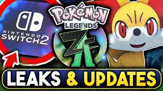 POKEMON NEWS! NEW LEGENDS Z-A STARTERS & GAMEPLAY RUMORS! NEW SWITCH 2 UPDATES & MORE!