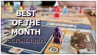 Best of the Month - Board Games Played In October 2021