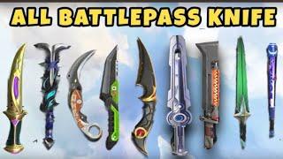 Valorant All Battlepass Knife Skins & Animations (Ep1 - Ep10)