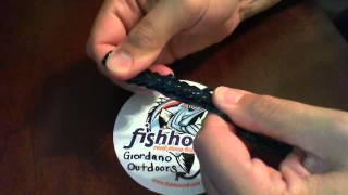 Fishhound.com Bruiser Baits The Intruder Black Blue Flake 8 ct.