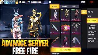 THE REALITY OF ADVANCE SERVER  || FREE DIAMONDS, FREE CUSTOM CARD || GARENA FREE FIRE