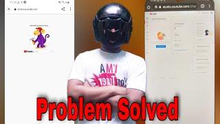 Something Went Wrong Youtube Studio 2021 Problem Solved Monkey Error YouTube Fix Update Oops Hindi