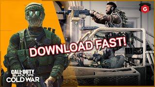 HOW TO DOWNLOAD PATCH 1.12 FAST FOR BLACK OPS COLD WAR (PS4, XBOX ONE, PC, PS5, XBOX SERIES X)