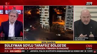 İçişleri Bakanı Süleyman Soylu, CNN TÜRK Ahmet Hakan ile Tarafsız Bölge Programı Konuğu Oldu