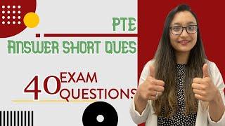 Latest PTE Answer short question | Nov 2022 | Milestone PTE