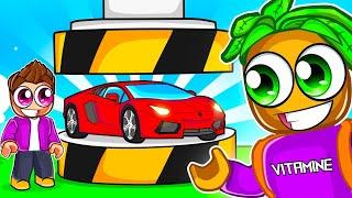 Spend €100,000 playing CAR CRUSHER 2 in Roblox!