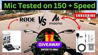 Rode Vs Maono | Best Mic for Motovlog | Rode Smart Lav Mic | Maono mic for Motovlogs #rode #maono