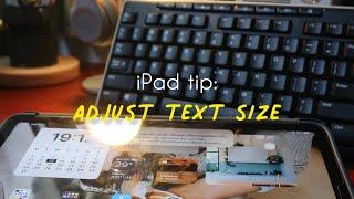 iPad tips & tricks No.5 // Adjust Text Size Quickly (Chỉnh kích cỡ chữ trong 1 nốt nhạc).