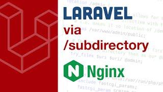 Run Laravel via a subdirectory on a Nginx server