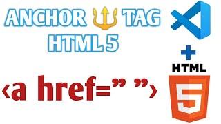 How to use Anchor Tag in html visual studio code [ Html 5 HyperLink tag ]