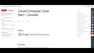 Cloud Composer: Qwik Start - Console || #Learn_to_earn || #qwiklabs || #GSP261